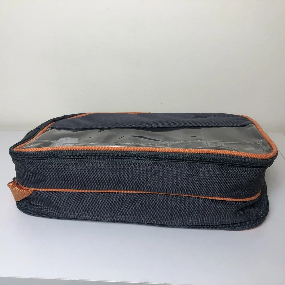 Kangaroom Organizer 2-Sided Cord Pouch Up To 10 Chargers/Cords
